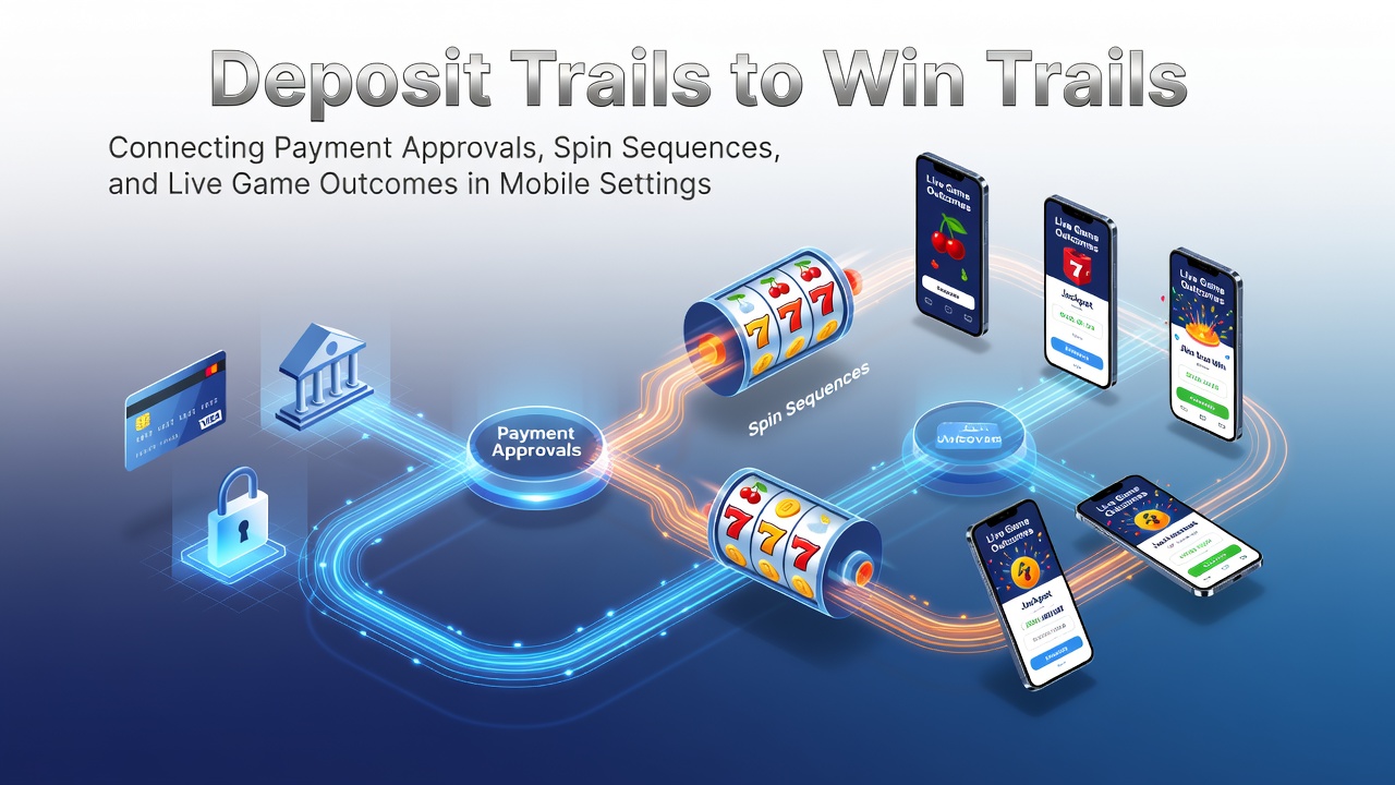 Mobile casino interface displaying deposit approval and payment confirmation screen