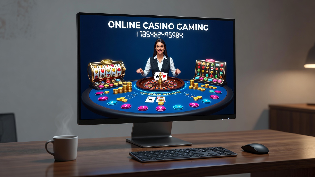 Secure online payment processing screen for casino transactions