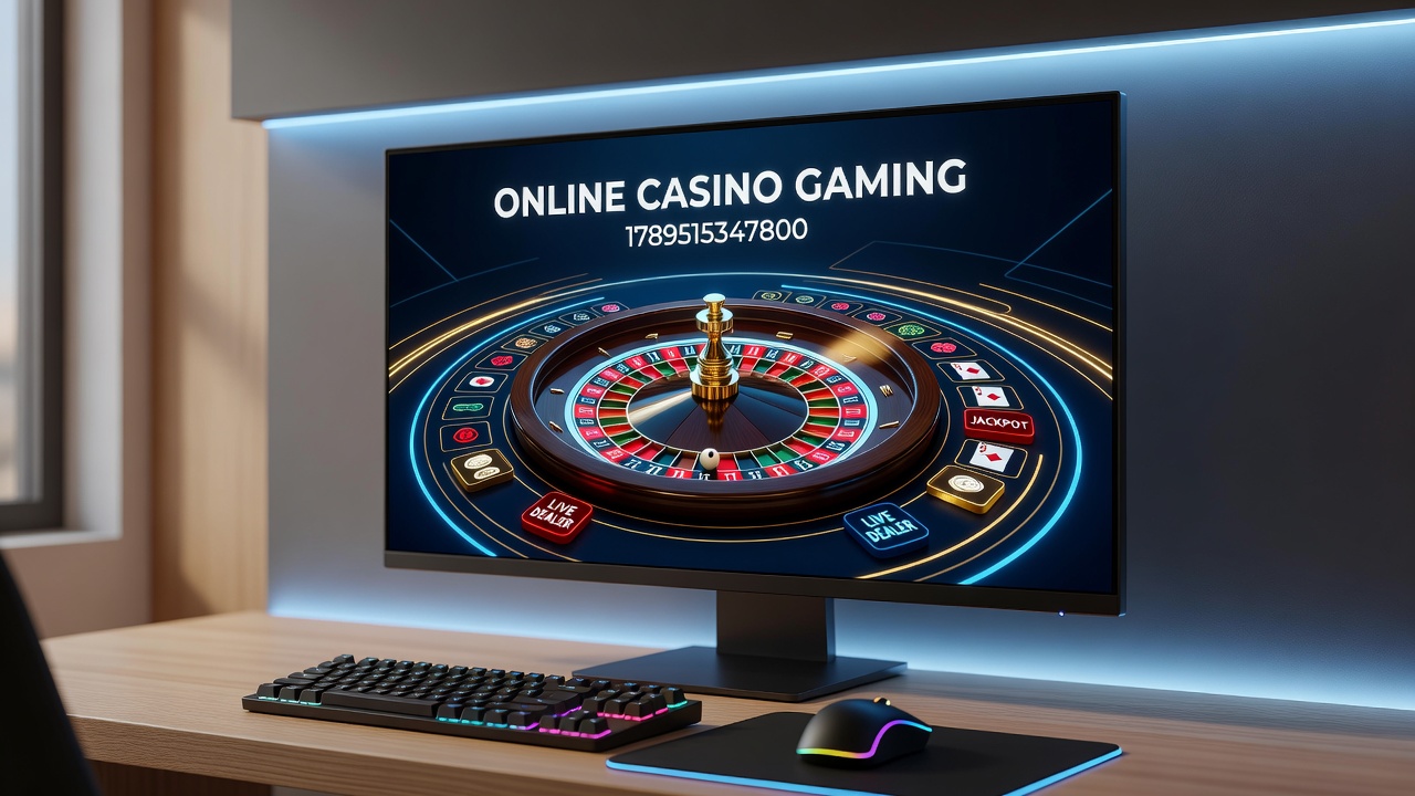 Mobile online casino gaming session with slots and live dealer options
