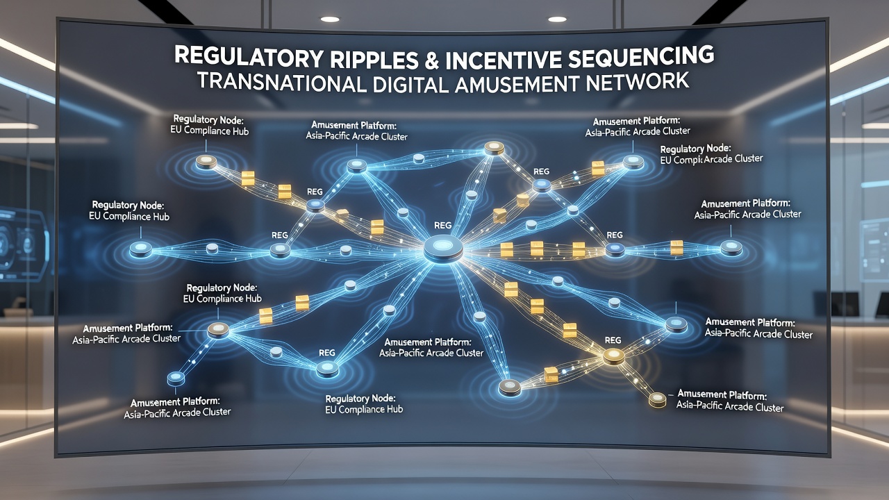 Data dashboards tracking incentive release timelines in multi-jurisdiction gaming networks