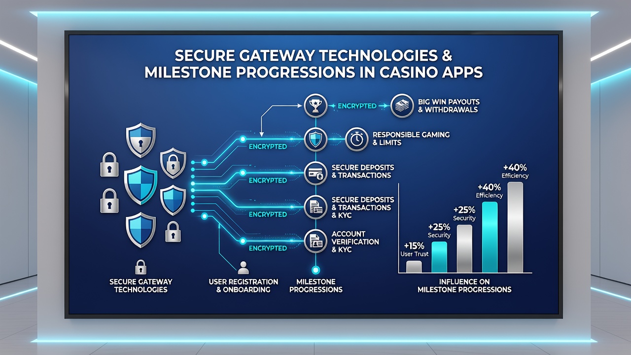 Mobile casino interface displaying secure transaction confirmation during milestone achievement
